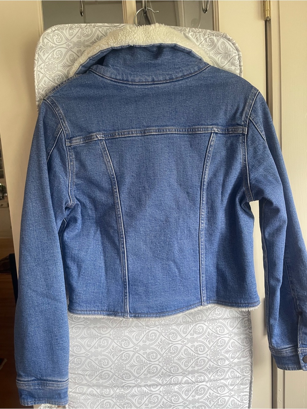 Vintage Wrangler Denim Jacket with Sherpa trim NWT - Picture 2 of 9